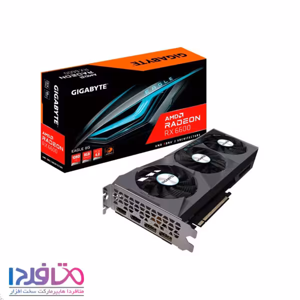 کارت گرافیک گیگابایت مدل Radeon RX6600 EAGLE 8GB