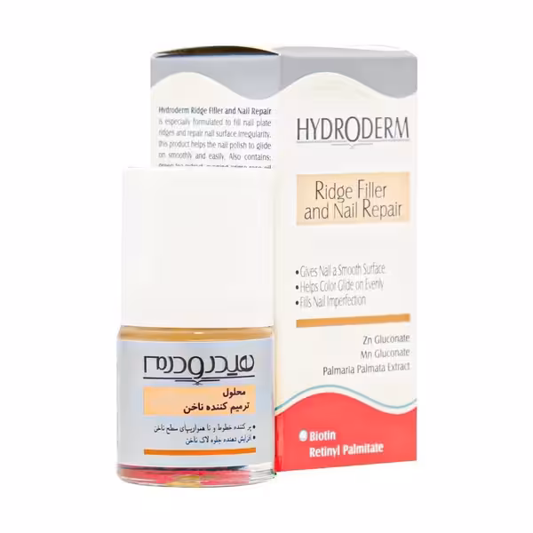 محلول ترمیم کننده ناخن هیدرودرم 8 میلی لیتر Hydroderm