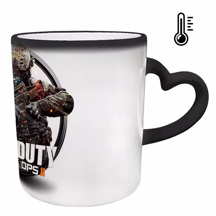 خرید ماگ-لیوان حرارتی  دسته ساده  بازی کال آف دیوتی call of duty کد 50