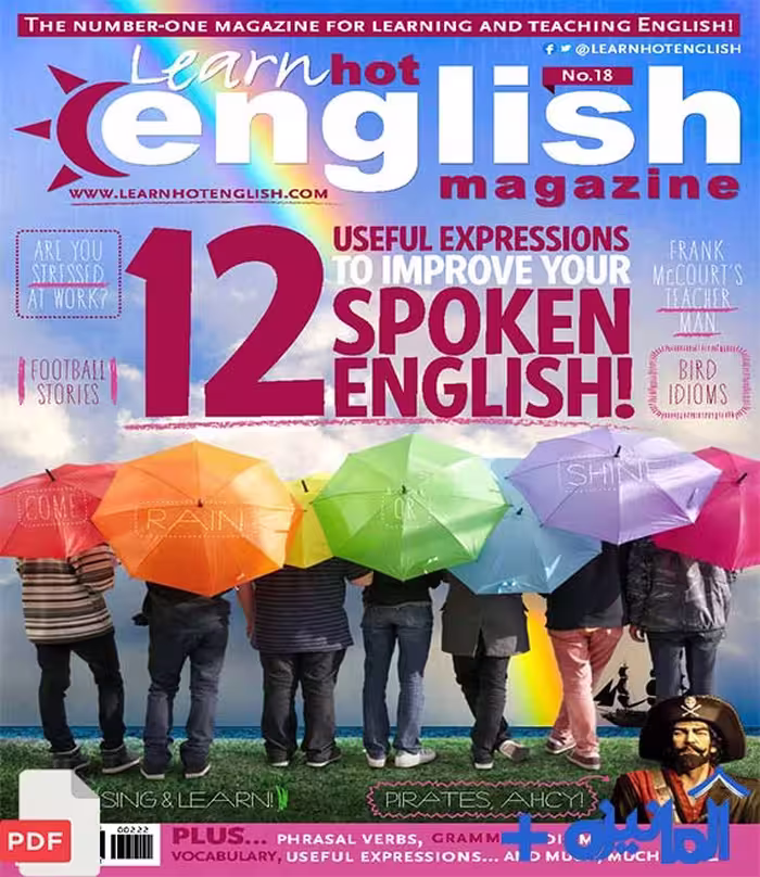 دانلود PDF مجله انگلیسی Learn hot english شماره 18