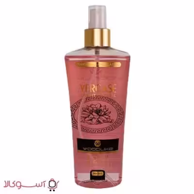 بادی اسپلش زنانه وودلایک مدل vercase bright crystal ورساچه برایت کریستال حجم 250 میل
