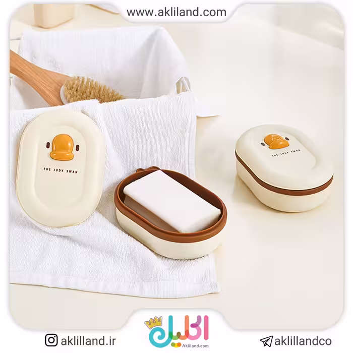 جاصابونی درب دار طرح اردک