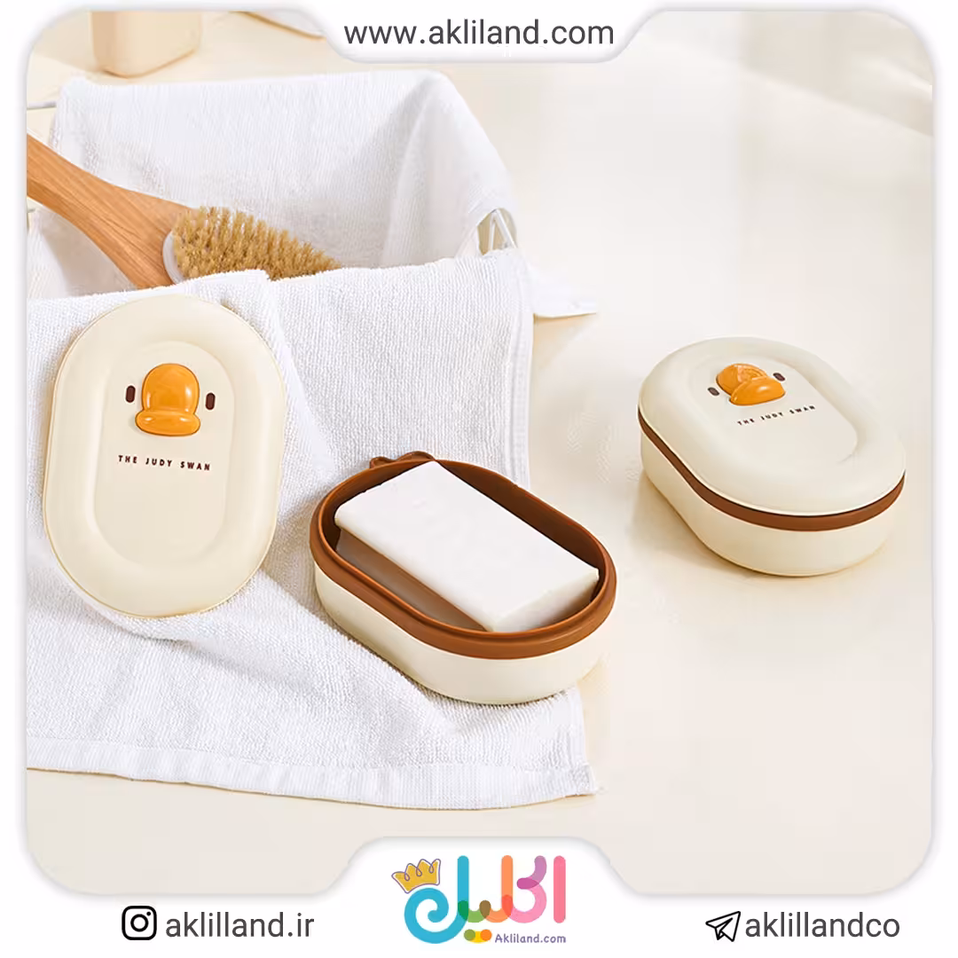 جاصابونی درب دار طرح اردک