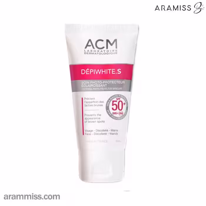 کرم ضدآفتاب دپی وایت اس ای سی ام DepiWhite.S ACM