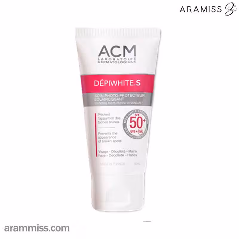 کرم ضدآفتاب دپی وایت اس ای سی ام DepiWhite.S ACM