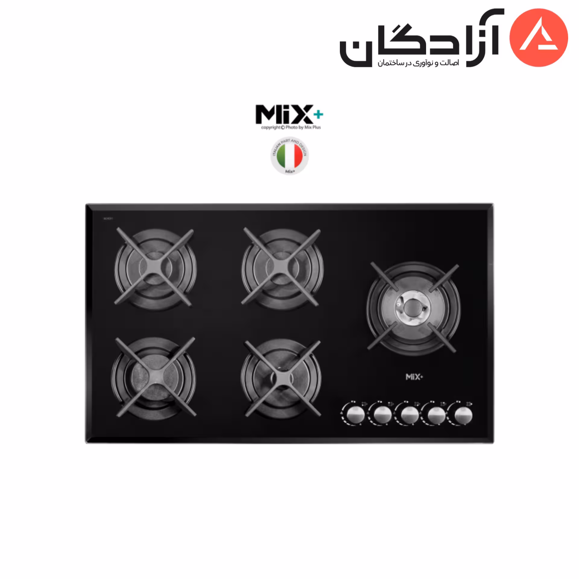 اجاق گاز رومیزی میکس پلاس مدل 511G