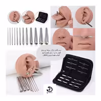 ست کامل ابزار حرفه ای پانچ گوش کیفیت فوق‌العاده بالا 😍