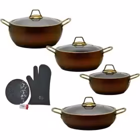 سرویس پخت و پز 8 پارچه یونیک مدل هفت رنگ کد 8355