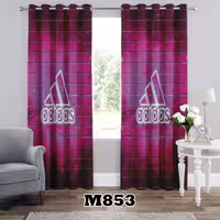 پرده سه بعدی طرح برند