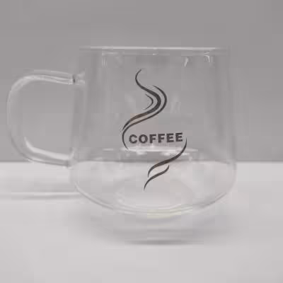 لیوان پیرکس تپل COFFEE