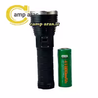 چراغ قوه شارژی اسمال سان کد SMALL SUN  ZY-T300 پاوربانکی  - کمپ آراس