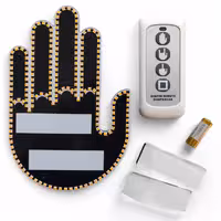 گجت پنل LED دست بی‌قرار ریموت‌دار Fun Gesture