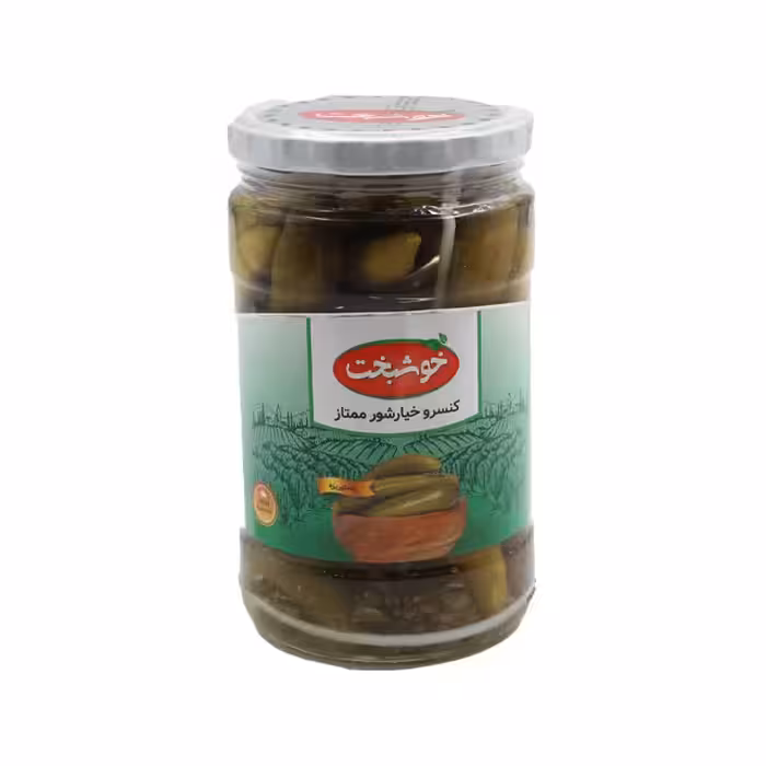 خیارشور ممتاز خوشبخت 660 گرمی