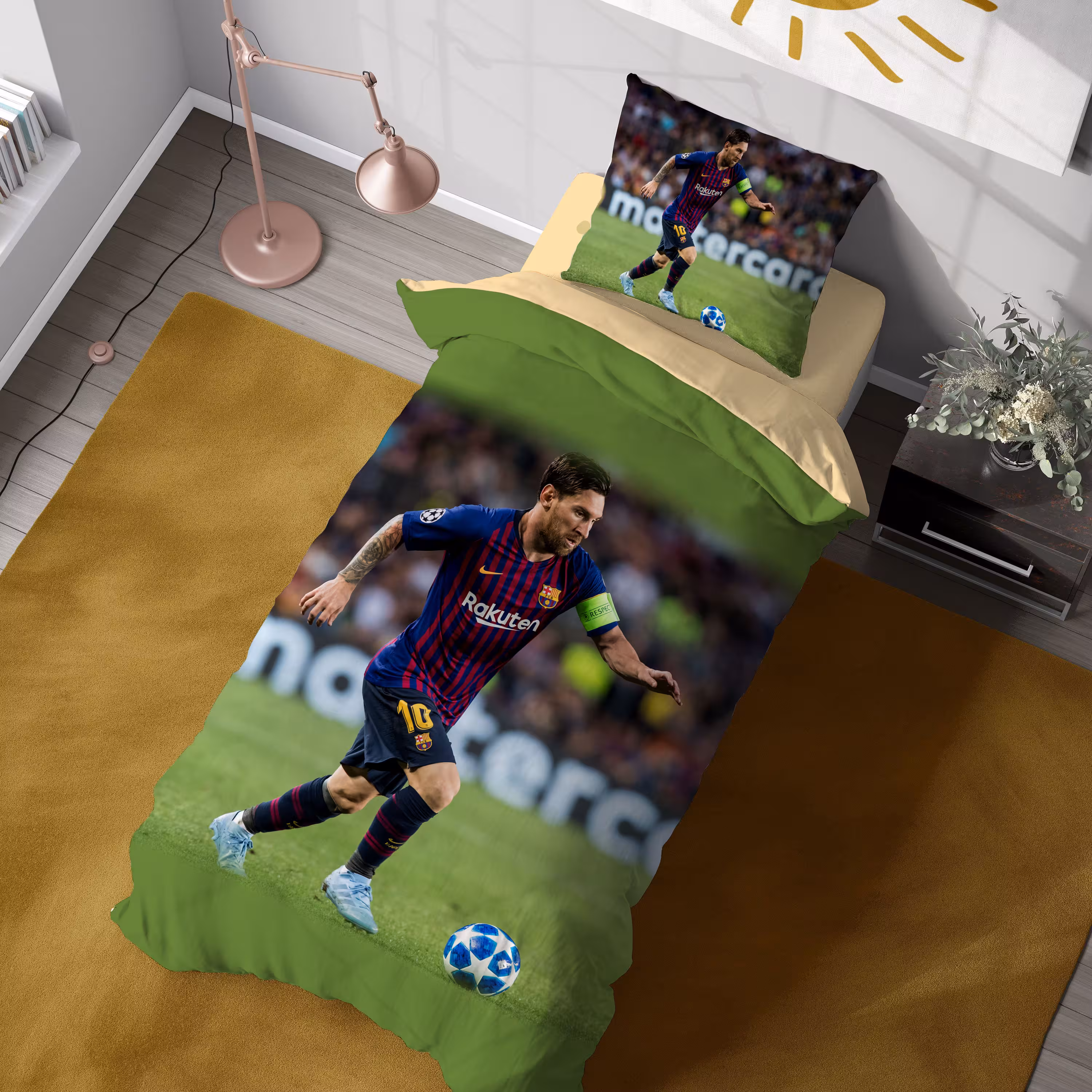 لحاف روتختی تنسل سه بعدی (3D) کالای خواب متین کد 1811