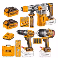 ست شارژی دریل، بکس و بتن کن اینکو مدل COSLI250281