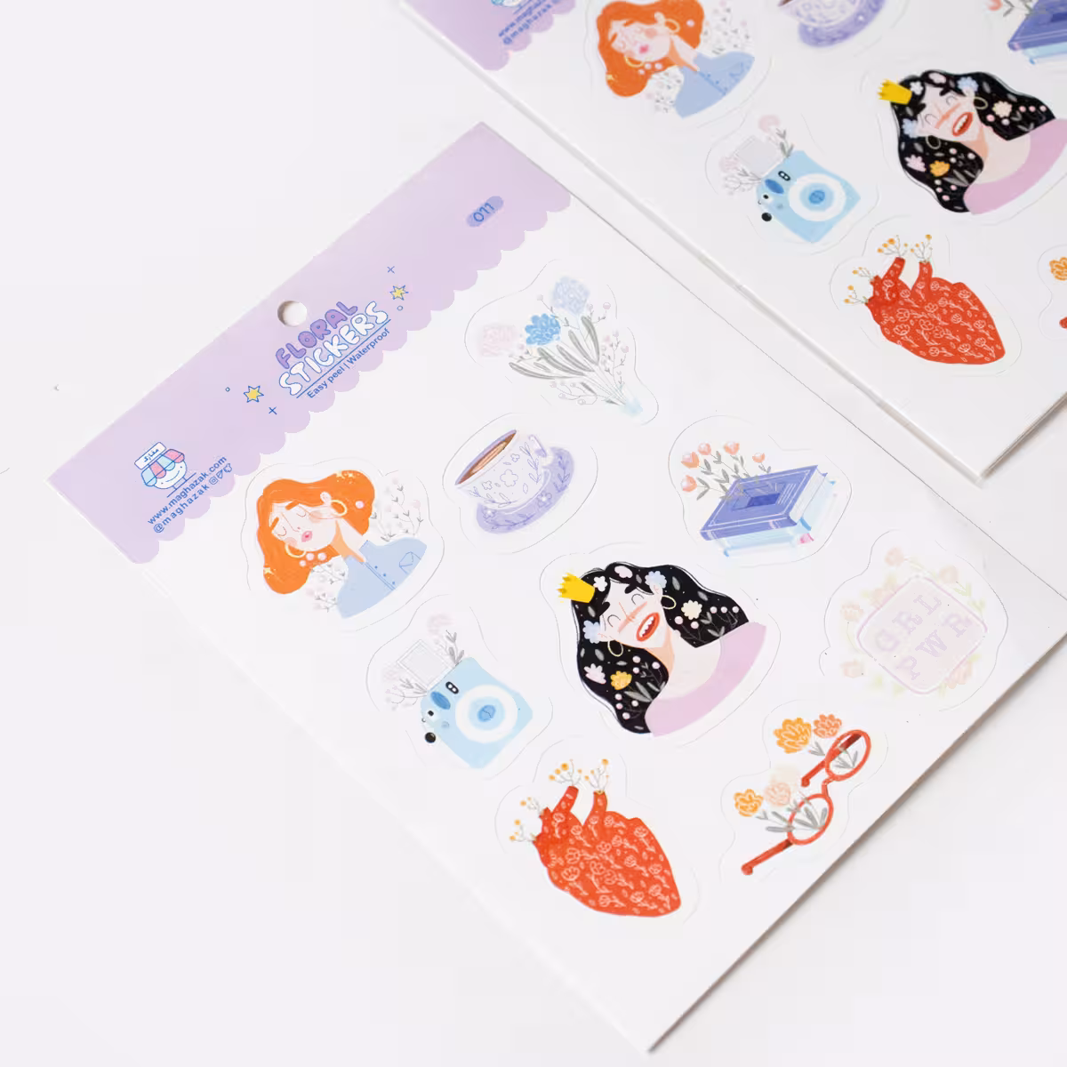 استیکر FLORAL مغازک