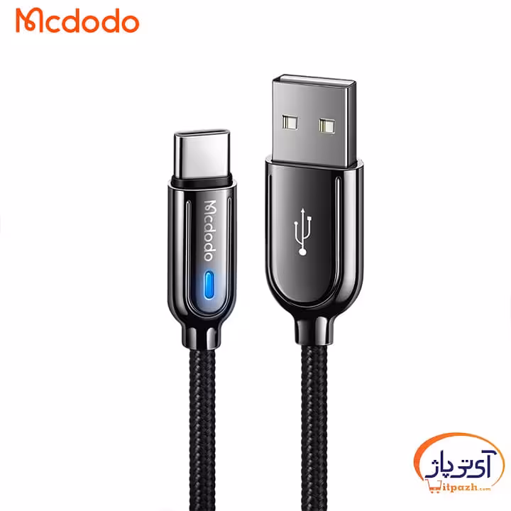 کابل شارژ و دیتا Type C مک دودو CA-6190 قطع کن دار