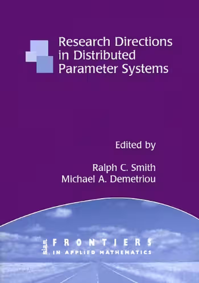 خرید و دانلود نسخه کامل کتاب Research directions in distributed parameter systems