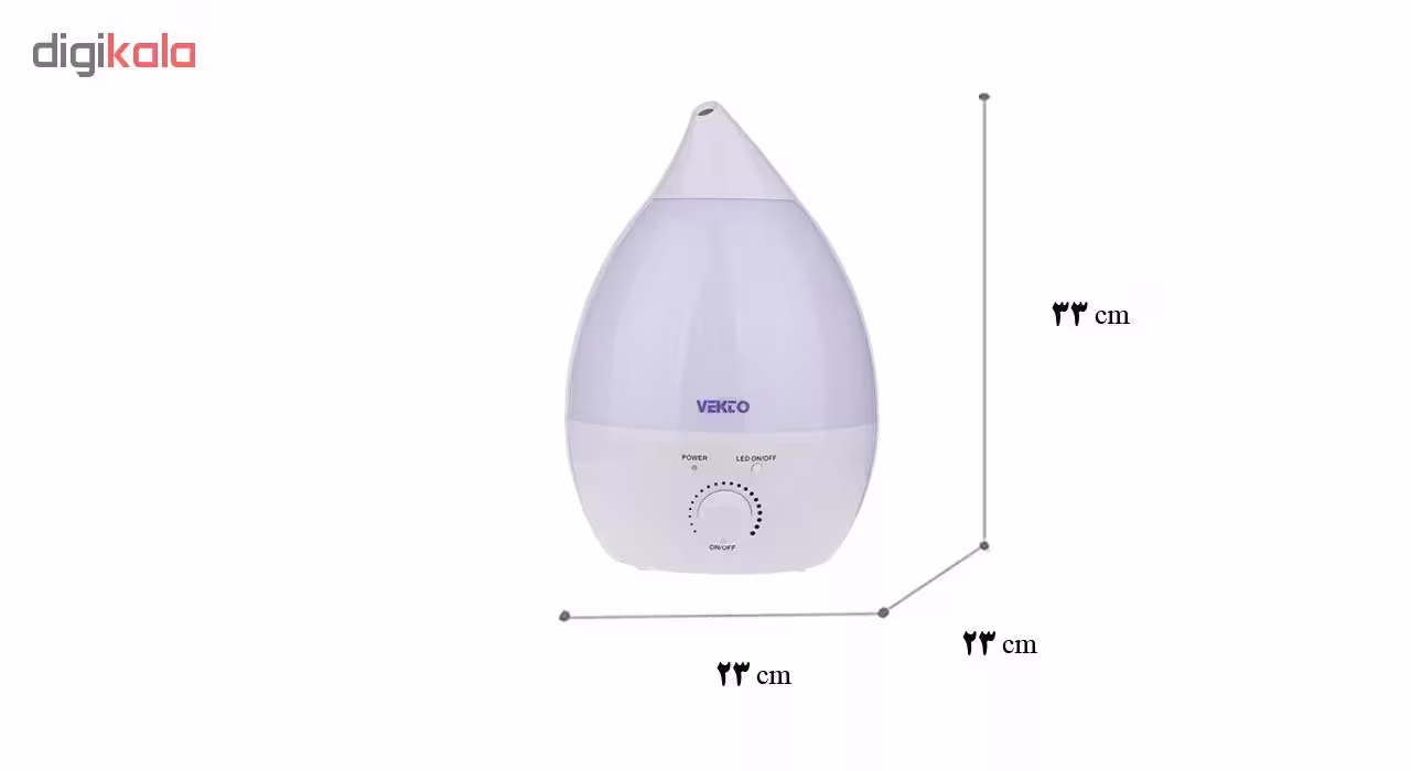 دستگاه بخور سرد وکتو مدل HQ – UH812K