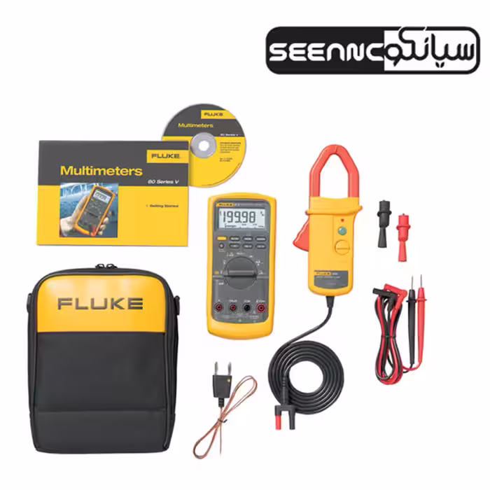 کیت مولتی متر دیجیتال صنعتی فلوک Fluke 87V/i410 Combo Kit