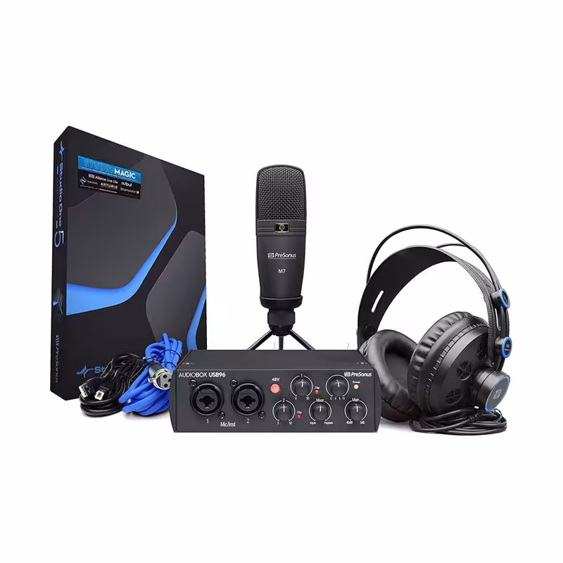 پکیج استودیو Presonus AudioBox 96 Studio Ultimate Bundle-25th Anniversary
