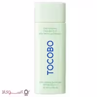 سرم ضد آفتاب بدون رنگ توکوبو سبز مدل cica calming حجم 50 میل
