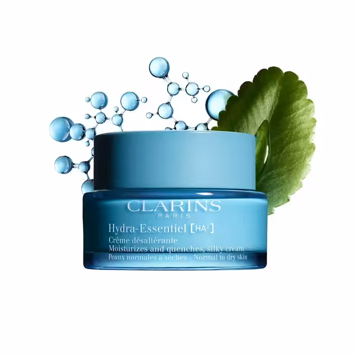کرم مرطوب کننده ابریشمی هیدرا اسنشیال کلارنس ( CLARINS – Hydra-Essentiel HA² Moisturizer Silky Cream )