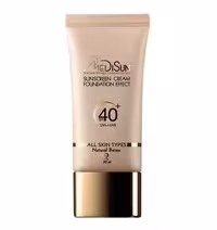 کرم ضد آفتاب کد2 رنگ بژ طبیعی مدیسان SPF40 مناسب انواع پوست _ حجم 30 میلی لیتر