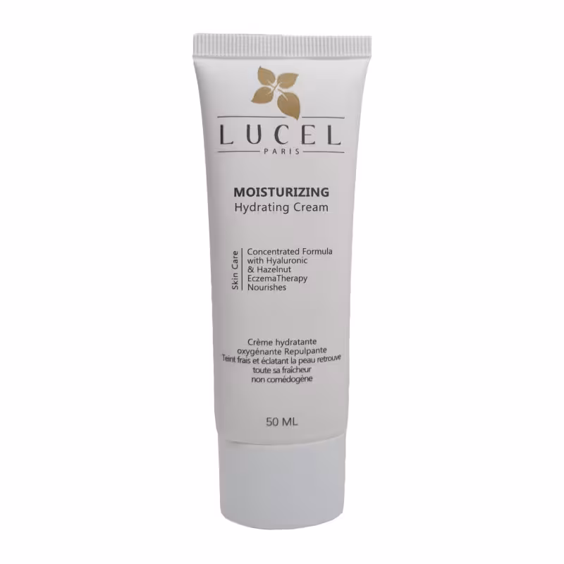 کرم مرطوب کننده و آبرسان لوسل مناسب پوست صورت 50 میلی لیتر | Lucel Moisturizing Hydrating Cream