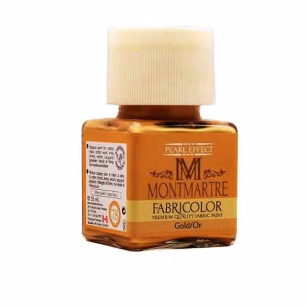 رنگ پارچه مونمارت کد 78 حجم 55 میلی لیتر (gold)