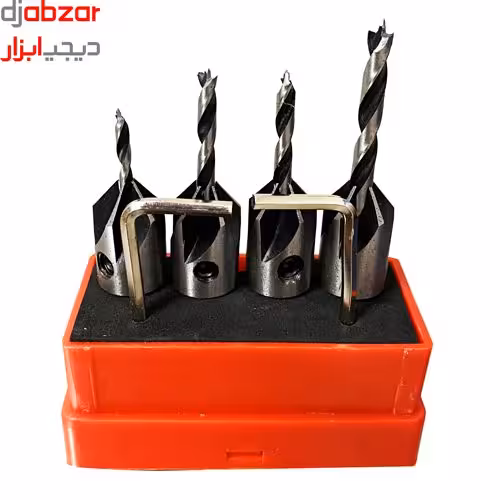 مته چوب مدل P-02 بسته 4 عددی