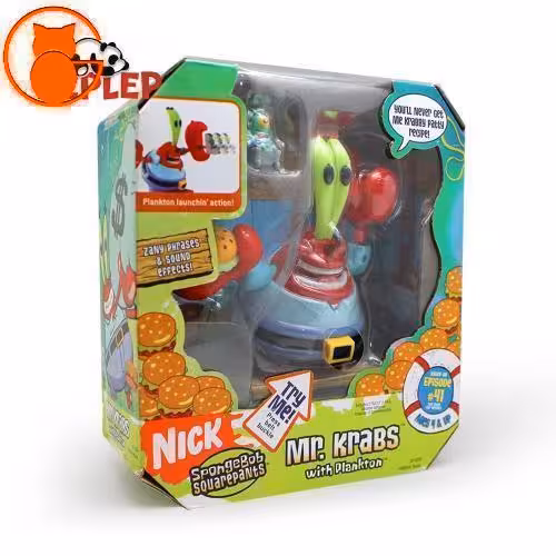 اکشن فیگور باب اسفنجی - آقای خرچنگ برند NICK