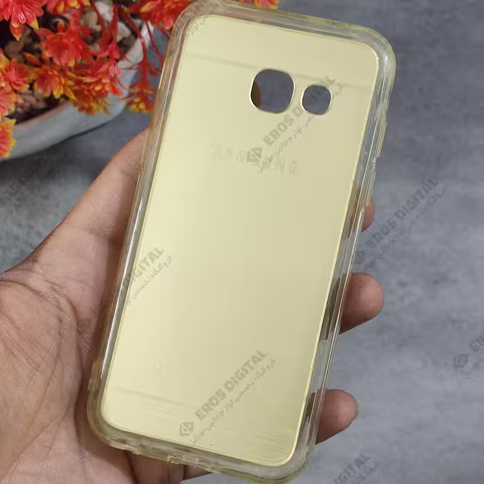 قاب گوشی Samsung Galaxy A3 2017 (A320) دور شفاف پشت طلقی