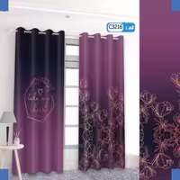 پرده تصویری طرح گل و طیفی برند پرنا