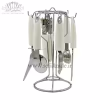 سرویس ابزار 7 پارچه دسته سفید دافنی