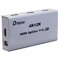اسپلیتر HDMI 4K  چهار پورت دی تک مدل دی تی 7144