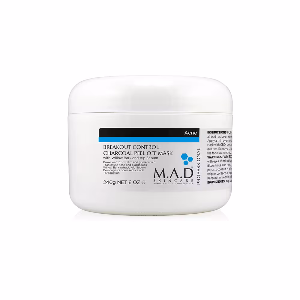 ماسک کنترل جوش و چربی زغال ام ای دی M.A.D