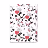 دفتر 100 برگ سیمی کلاسیک الیپون طرح 8