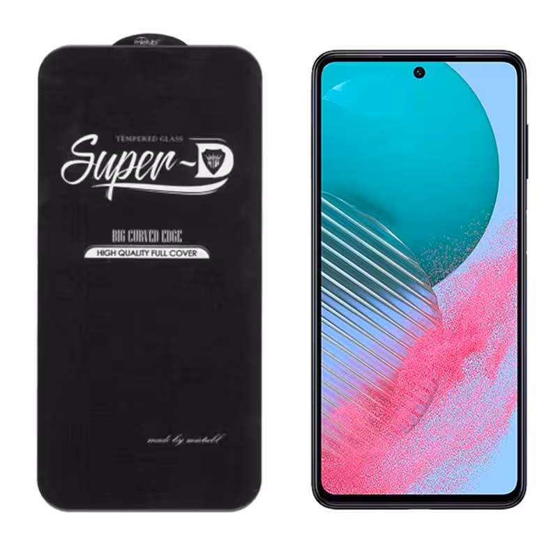 گلس تمام صفحه گوشی Samsung Galaxy M54 5G مدل Super D