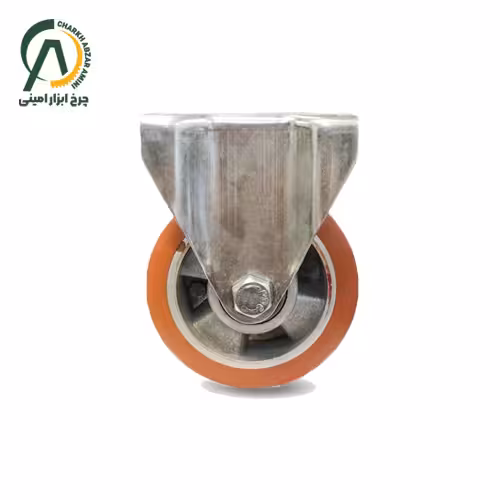 چرخ پلی اورتان دایکاست ثابت قطر 100 میلی متر