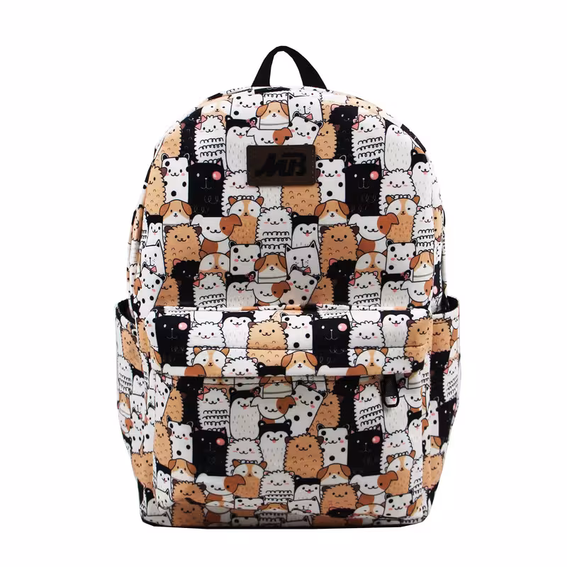 کوله پشتی ام بی مدل سگ و گربه | کالا مکس