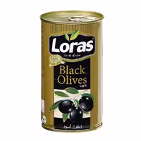 زیتون سیاه هسته دار لوراس - 1200 گرم