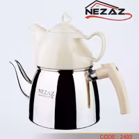 کتری و قوری 3 لیتر برند نزاز NEZAZ مدل 2403