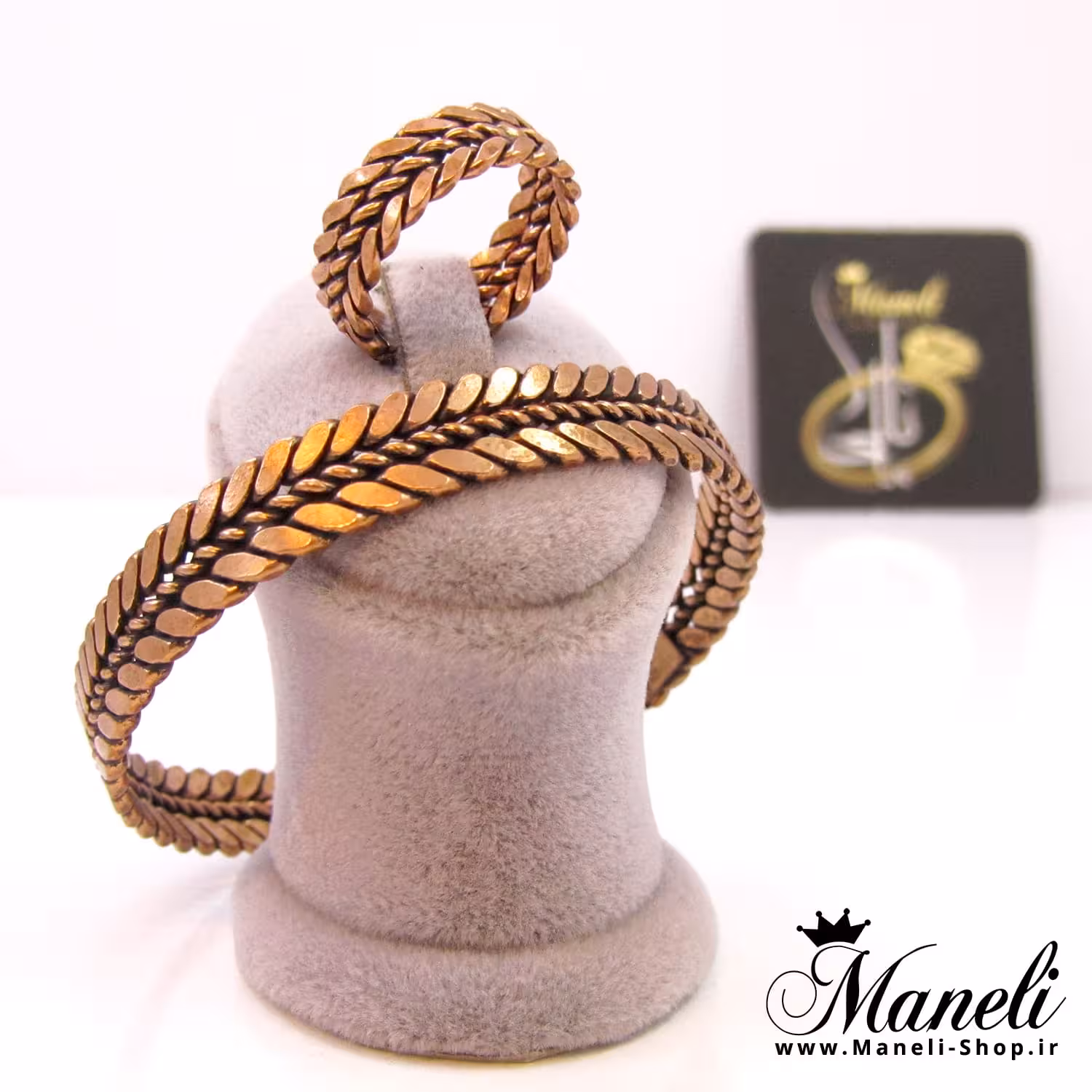 ست دستبند و انگشتر مسی 140047