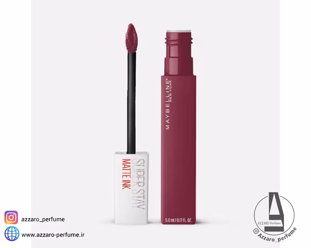 رژ لب مایع مات سوپر استی میبلین شماره 165 رنگ SUCCESSFU حجم 5 میل