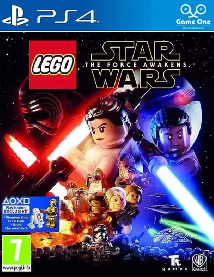 بازی Lego Star Wars The Force Awakens برای ps4