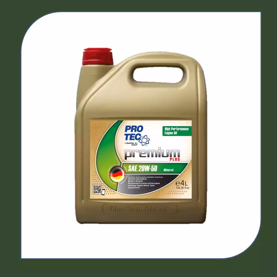 روغن موتور پروتک 20W50 چهار لیتری SL-فروشگاه اینترنتی کارنوئل CARnoel