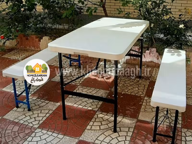 نیمکت تاشو مدل لوتوس