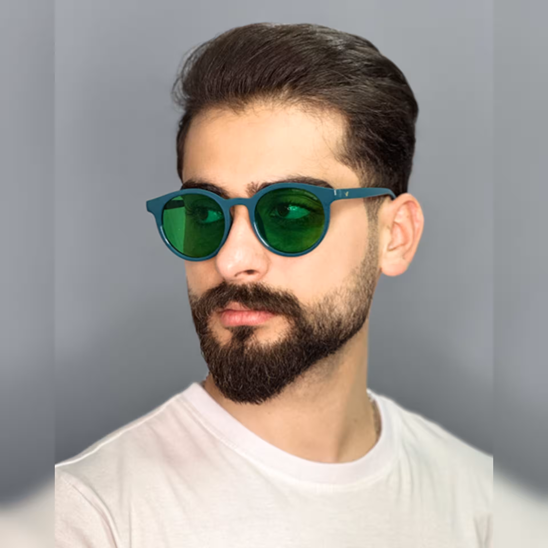 عینک آفتابی مردانه اورجینال سبز برند جنتل مانستر گرد یووی400