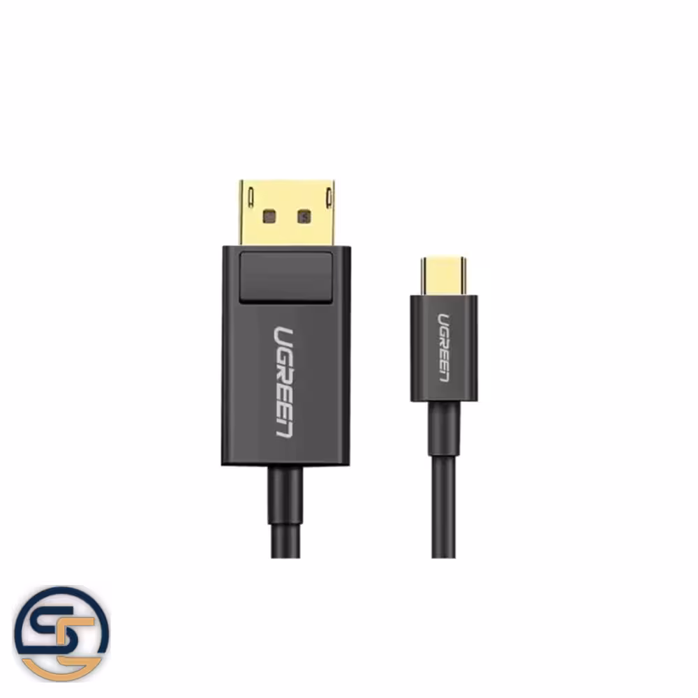 کابل مشکی UGREEN MM139 USB-C 1.5M